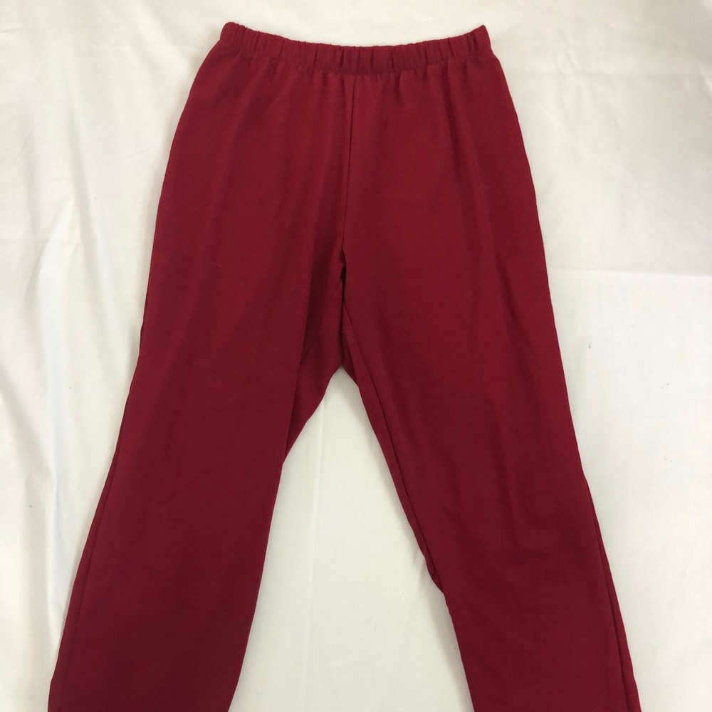 Burgundy light weight pants!